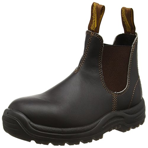 Blundstone Herren Stalen teen cap 192 Sicherheitsstiefel, Braun Stout Brown Stout Brown, 44 EU von Blundstone