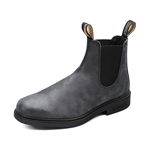 Blundstone Damen Dress Series Chelsea Boot, Grau Rustic Black Rustic Black, 45 EU von Blundstone