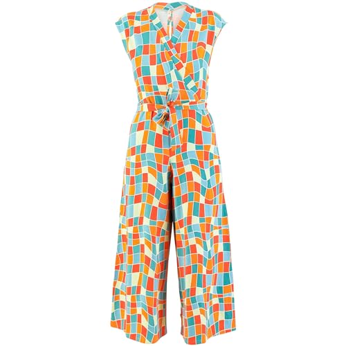 Blutsgeschwister Damen Hello Fritjes Culotte Jumpsuit, delightful colours, XS von Blutsgeschwister