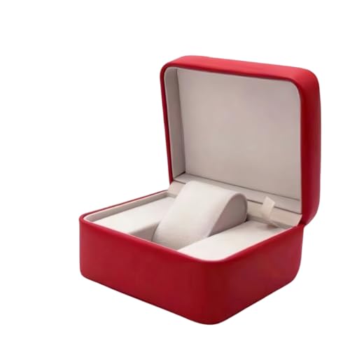 BoBoHome Retro Uhrenbox aus Rotem Pu-Leder Praktisch, Faltbar, Einfach, Haltbar, für Männer für Omeaga BoBoHome Retro Uhrenbox aus Rotem Pu-Leder Praktisch, Faltbar, Einfach, Haltbar, für Männer für Omeaga von BoBoHome