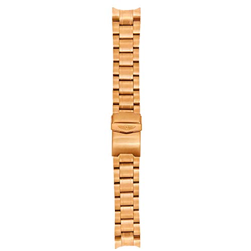Bobroff Herren Gürtel Quarz Uhr mit Edelstahl Armband BFS002 von Bobroff