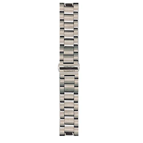Bobroff Herren Gürtel Quarz Uhr mit Edelstahl Armband BFS004 von Bobroff