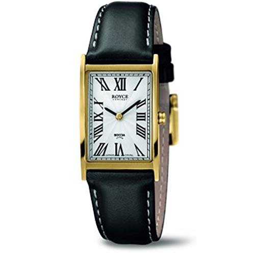 Boccia Damen Analog Quarz Uhr mit Leder Armband 3285-04 von Boccia