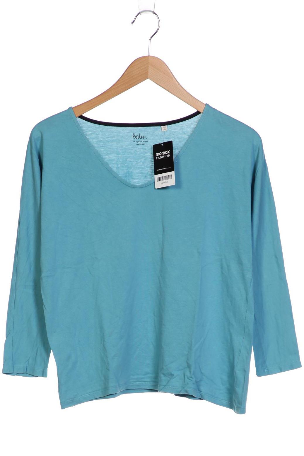 Boden Damen Langarmshirt, blau, Gr. 36 von Boden