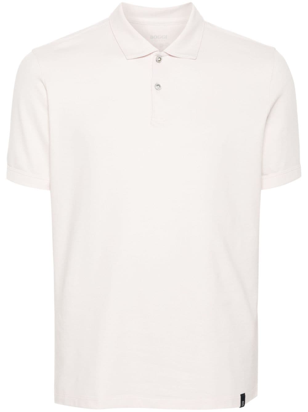 Boggi Milano Poloshirt mit Logo - Rosa von Boggi Milano