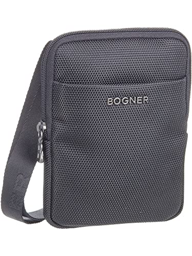 Bogner Mens Keystone Frank Shoulderbag Schwarz, Herren Umhängetasche, Größe One Size - Farbe Black,Schwarz, Schwarz,Einheitsgröße von Bogner