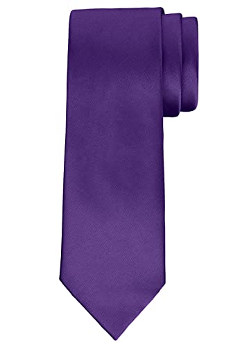 BomGuard Herren Krawatte 7 cm breit,lila von BomGuard