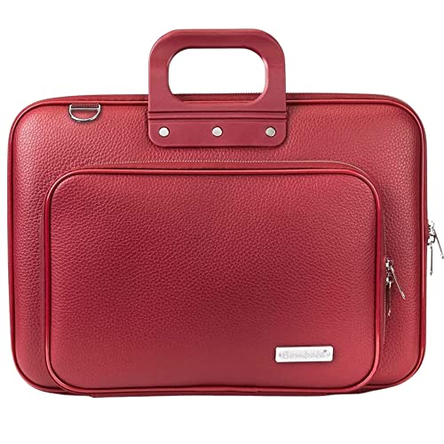 Pan Classic Plus, Aktentasche Unisex, zweiteilig Bordeaux e00823 30 von Bombata