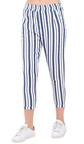 Le Jardin du Lin Damen Trlsc101005 Casual Pants, Weiß, 38 EU (M) von Le Jardin du Lin