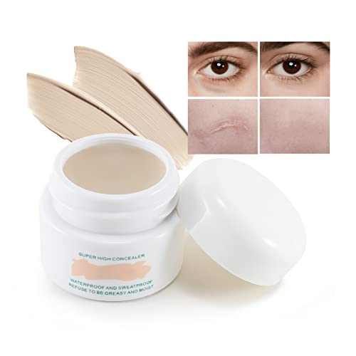 Boobeen Concealer Cream Full Coverage - Haut Concealer haben natürliche und Beige für Narben Prellungen und Abdecken dunkler Kreise Concealer Makeup Concealer Foundation für alle Menschen von Boobeen