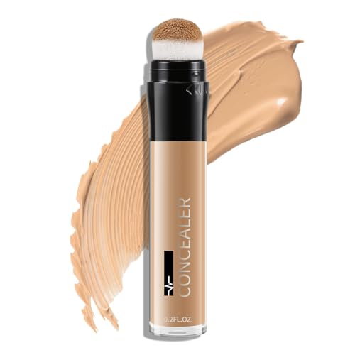 Boobeen Concealer Stick, Flüssige Kontur Schminke Matt Contouring Wand mit Kissen Applikator, Creme Bronzer für Gesicht Concealer, Medium-to-Full Coverage, Natural Longlasting von Boobeen