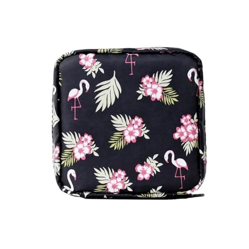 Kleine Kosmetiktasche für Damen, für Lippenstift, Make-up, Kosmetikerin, Damenbinden, Aufbewahrungstasche für den täglichen Bedarf, violett, Einheitsgröße Kleine Kosmetiktasche für Damen, für Lippenstift, Make-up, Kosmetikerin, Damenbinden, Aufbewahrungstasche für den täglichen Bedarf, violett, Einheitsgröße von BooeDareno