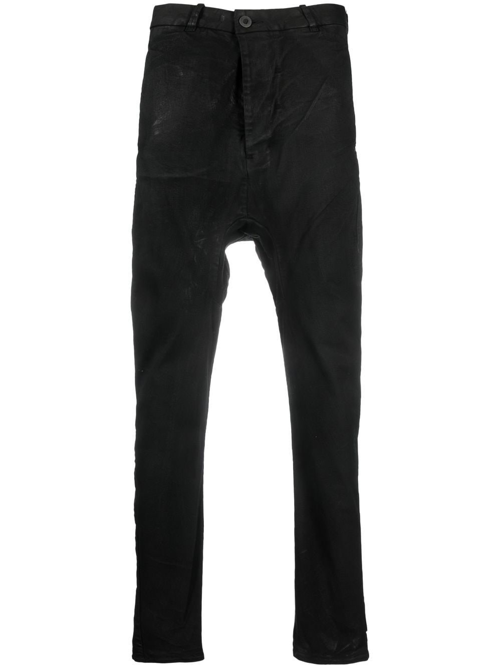 Boris Bidjan Saberi Slim-Fit-Jeans im Distressed-Look - Schwarz von Boris Bidjan Saberi