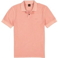 BOSS Orange Herren Polo-Shirt rosa Baumwoll-Piqué von Boss Orange