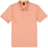 BOSS Orange Herren Polo-Shirt rosa Baumwoll-Piqué von Boss Orange