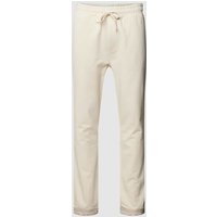 BOSS Orange Sweatpants mit Gesäßtasche Modell 'Secircular' in Offwhite, Größe XL von Boss Orange