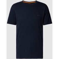 BOSS Orange T-Shirt aus reiner Baumwolle in Marine, Größe L von Boss Orange