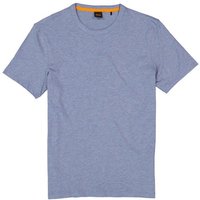 BOSS Orange Herren T-Shirt blau Baumwolle von Boss Orange