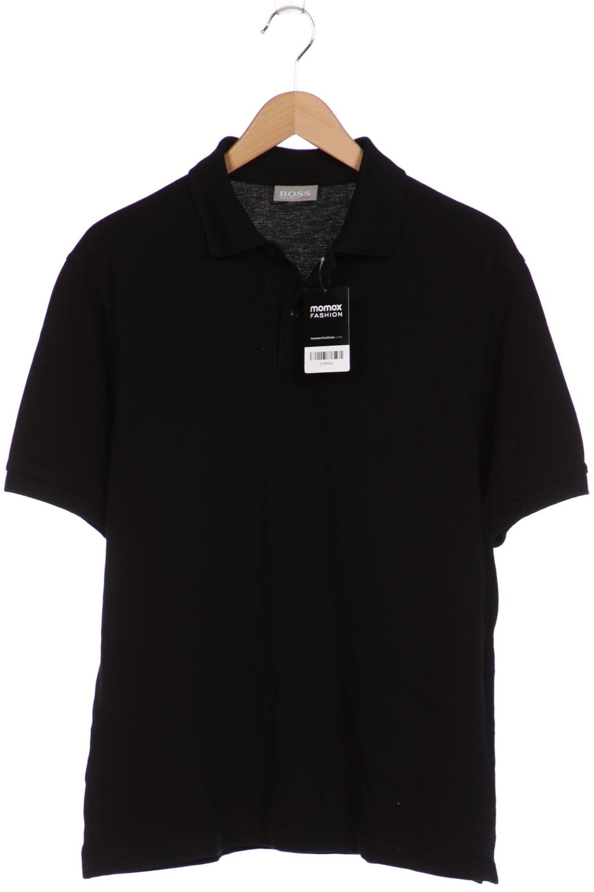 Boss Orange Herren Poloshirt, schwarz, Gr. 52 von Boss Orange