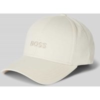 BOSS Basecap mit Label-Stitching in Offwhite, Größe One Size von Boss