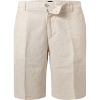 BOSS Herren Shorts beige Leinen von Boss