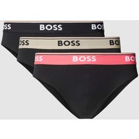 BOSS Slip mit elastischem Logo-Bund im 3er-Pack in Black, Größe XXL von Boss