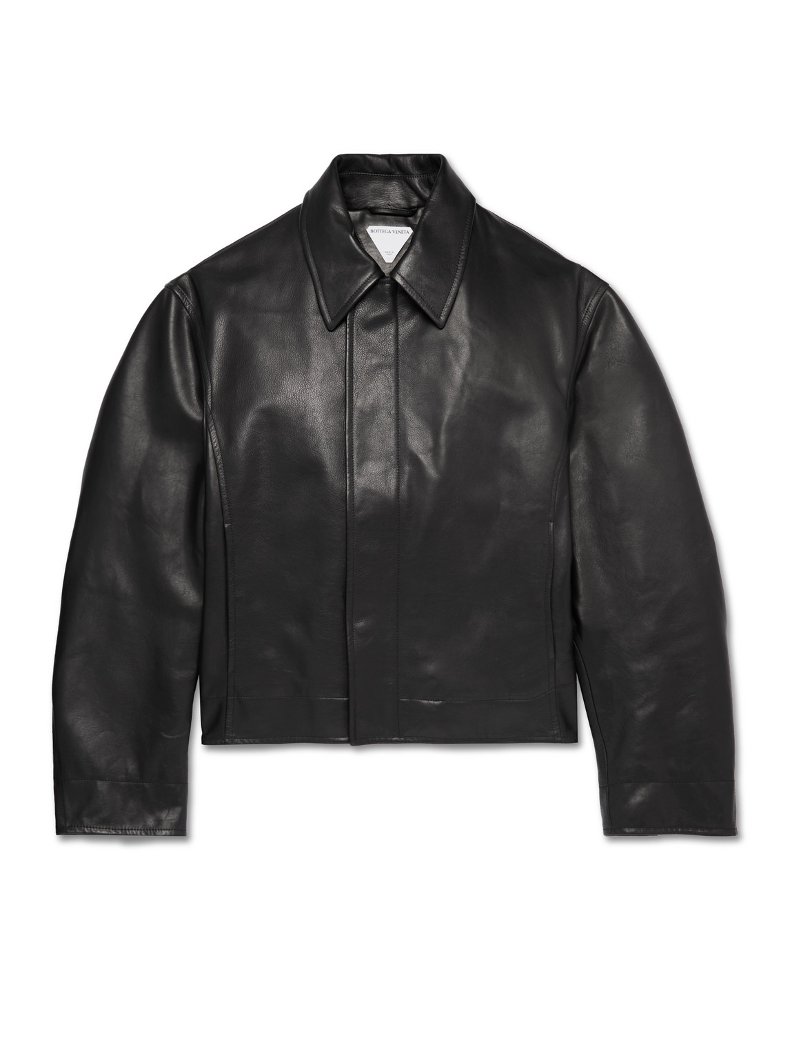Bottega Veneta - Textured-Leather Blouson Jacket - Men - Black - IT 48 Bottega Veneta - Textured-Leather Blouson Jacket - Men - Black - IT 48 von Bottega Veneta