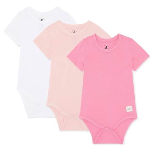 Bramble & Bear (3er-Pack) kurzärmelige Baby-Westen – Unisex Baby-Westen aus Bio-Baumwolle für 0 bis 3 Jahre – bequeme Baby-Bodys für Jungen und Mädchen – weich, gemütlich, süß von Bramble & Bear