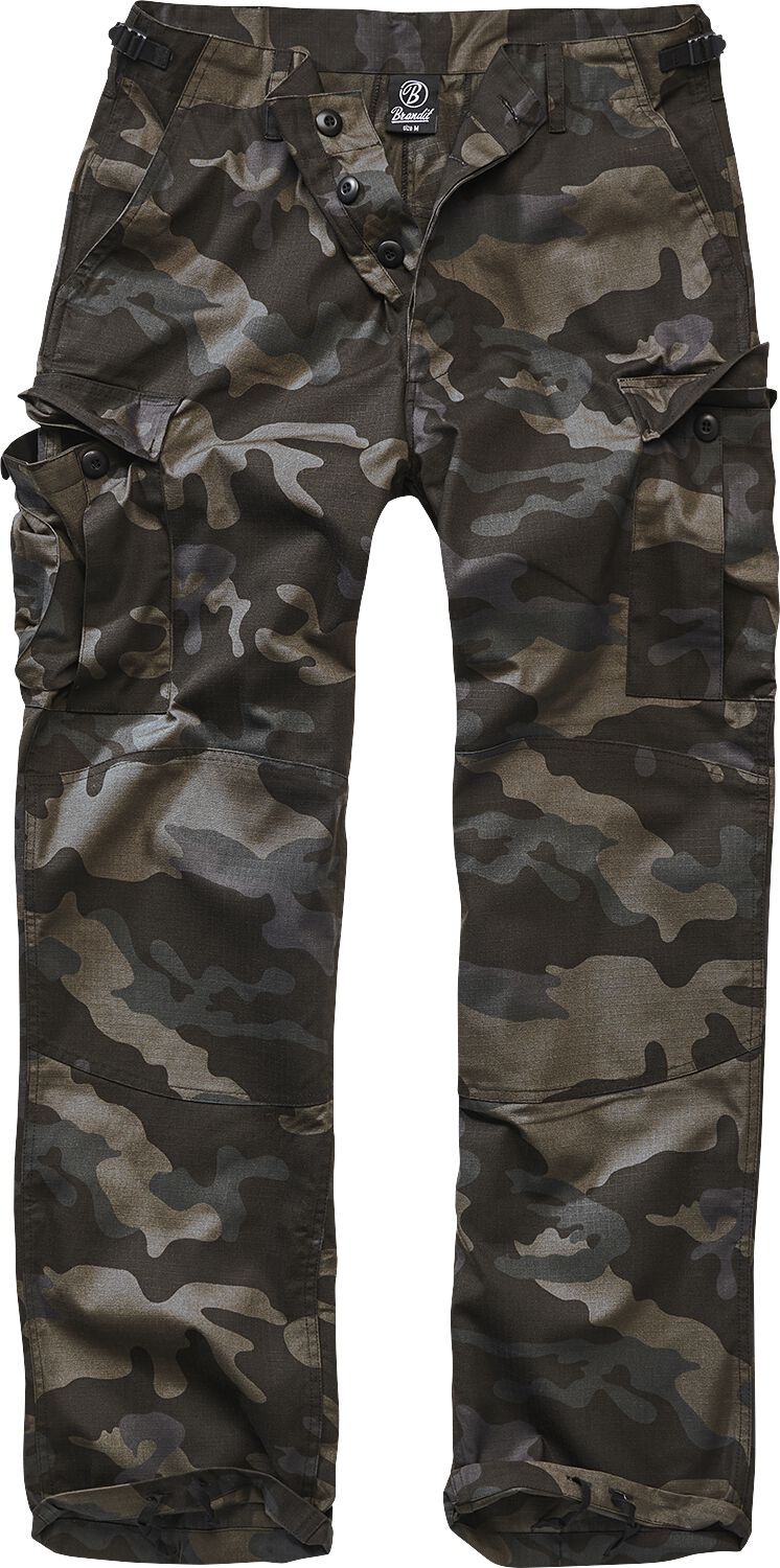 Brandit BDU Ripstop Trouser Cargohose darkcamo in M von Brandit