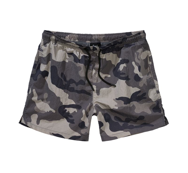 Brandit - Camouflage/Flecktarn Badeshort - Swim Shorts - S bis XXL - für Männer - Größe XL - graucamo Brandit - Camouflage/Flecktarn Badeshort - Swim Shorts - S bis XXL - für Männer - Größe XL - graucamo von Brandit