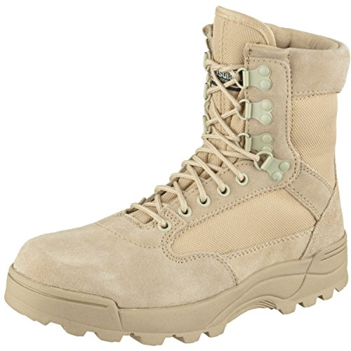 Brandit Herren Tactical Boots Zipper Uniform-Schuh, Beige, 41 EU von Brandit
