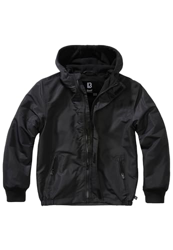 Brandit Kids Windbreaker Frontzip black Gr. 158-164 von Brandit