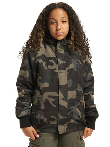 Brandit Kids Windbreaker Frontzip darkcamo Gr. 170-176 von Brandit