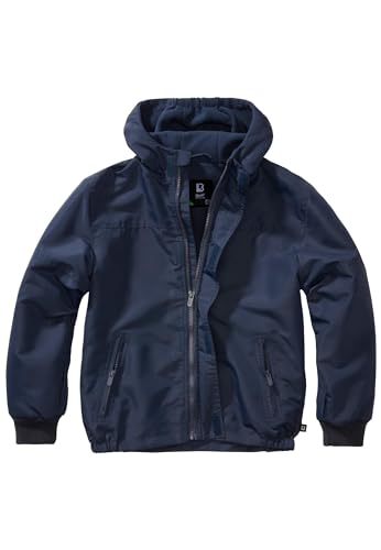 Brandit Kids Windbreaker Frontzip navy Gr. 134-140 von Brandit