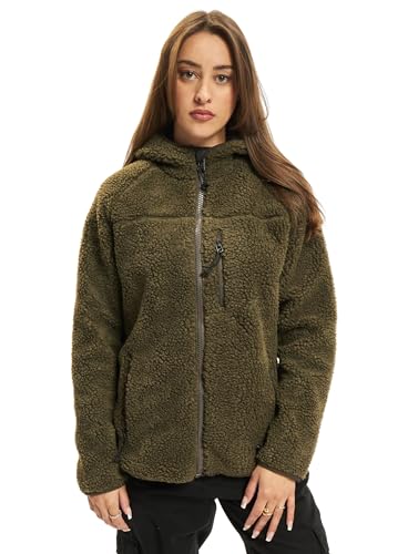 Brandit Ladies Teddyfleecejacket hood olive Gr. 3XL von Brandit