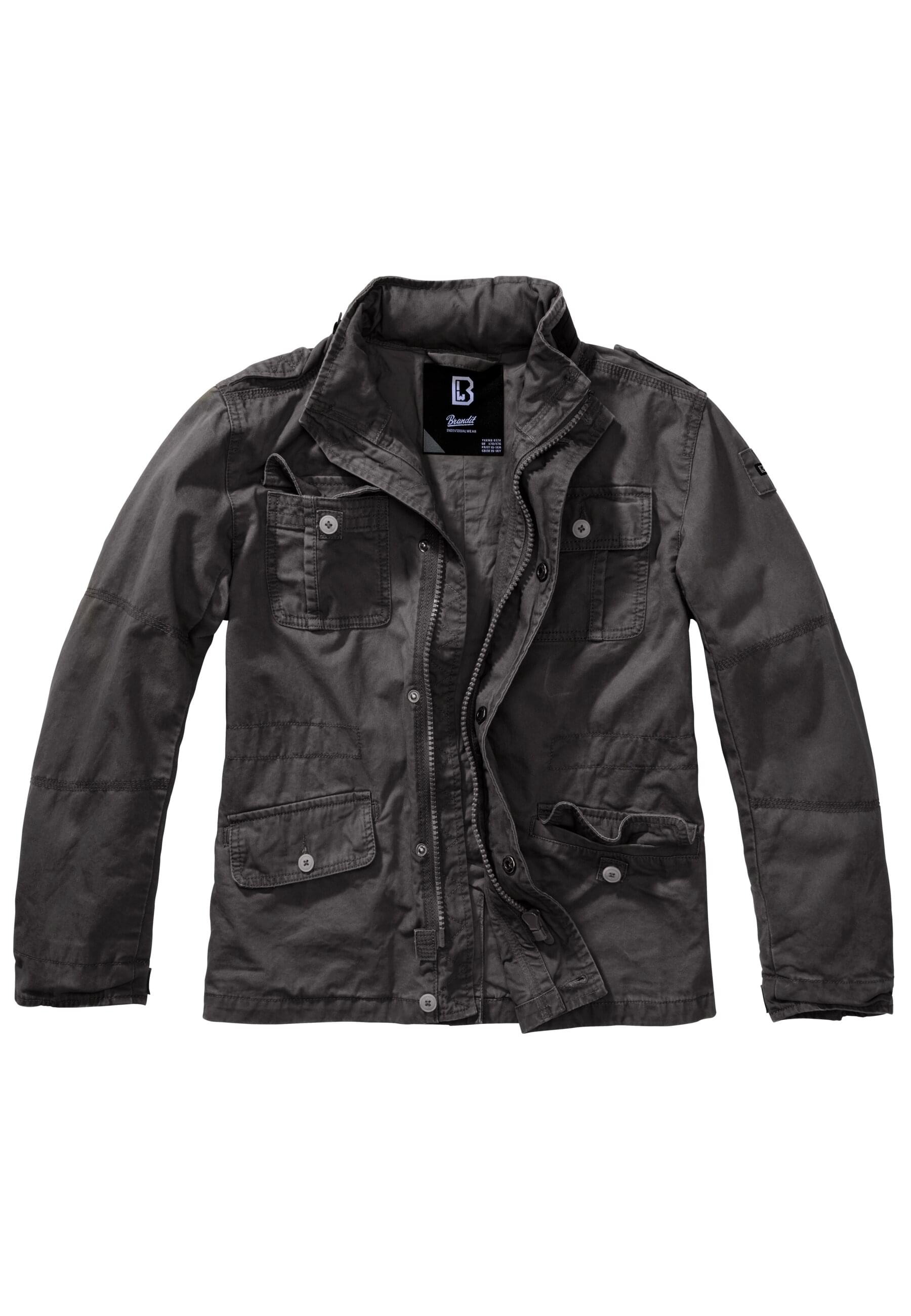 Brandit Allwetterjacke "Brandit Herren Kids Britannia Jacket", (1 St.), mit Kapuze von Brandit