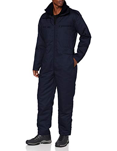 Brandit Panzerkombi Einteiler Winter-Overall - incl. herausnehmbarem Thermo-Unterziehkombi, Gr.3XL, Navy von Brandit