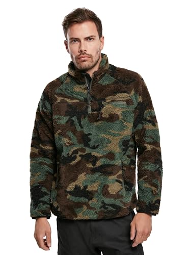 Brandit Teddyfleece Troyer, Farbe: Woodland, Größe: 4XL Brandit Teddyfleece Troyer, Farbe: Woodland, Größe: 4XL von Brandit