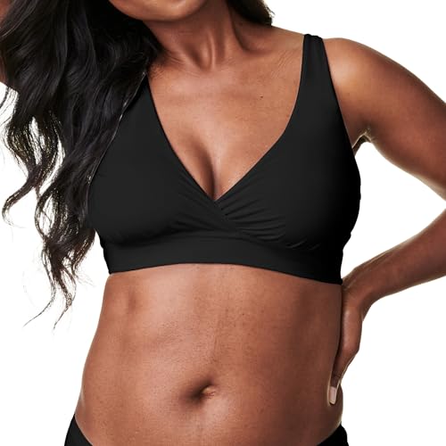 Bravado Ballet Bra Full Cup BH aus Nylon und Spandex in der Farbe Schwarz, Gr. S, BD1260VFC-BLA-S von Bravado Designs