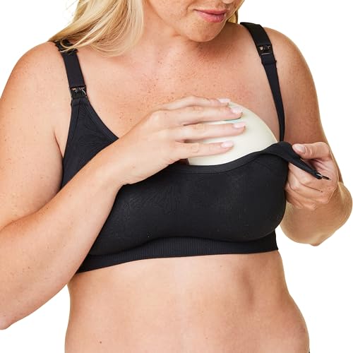 Bravado Beaucoup Nursing Bra BH aus Nylon und Elasthan in der Farbe Schwarz, Gr. S, BD11033BA-BLA-S von Bravado Designs