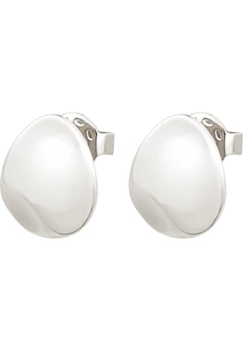 Breil B Whisper Damen Ohrringe aus Edelstahl hergestellt, in der Farbe: Silber, Länge: 1,1 cm, TJ3234 von Breil