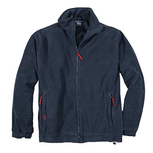 Brigg Fleecejacke Übergröße dunkelblau, XL Größe:5XL von Brigg