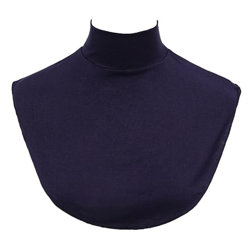 BrightGlow Falscher Kragen Abnehmbare Fake Rollkragen Damen Modal Fake Elegant Rollkrageneinsatz Turtleneck Detachable Dickey Collar Faux Fake Kragen für Damen,Mädchen Marineblau Einheitsgröße BrightGlow Falscher Kragen Abnehmbare Fake Rollkragen Damen Modal Fake Elegant Rollkrageneinsatz Turtleneck Detachable Dickey Collar Faux Fake Kragen für Damen,Mädchen Marineblau Einheitsgröße von BrightGlow