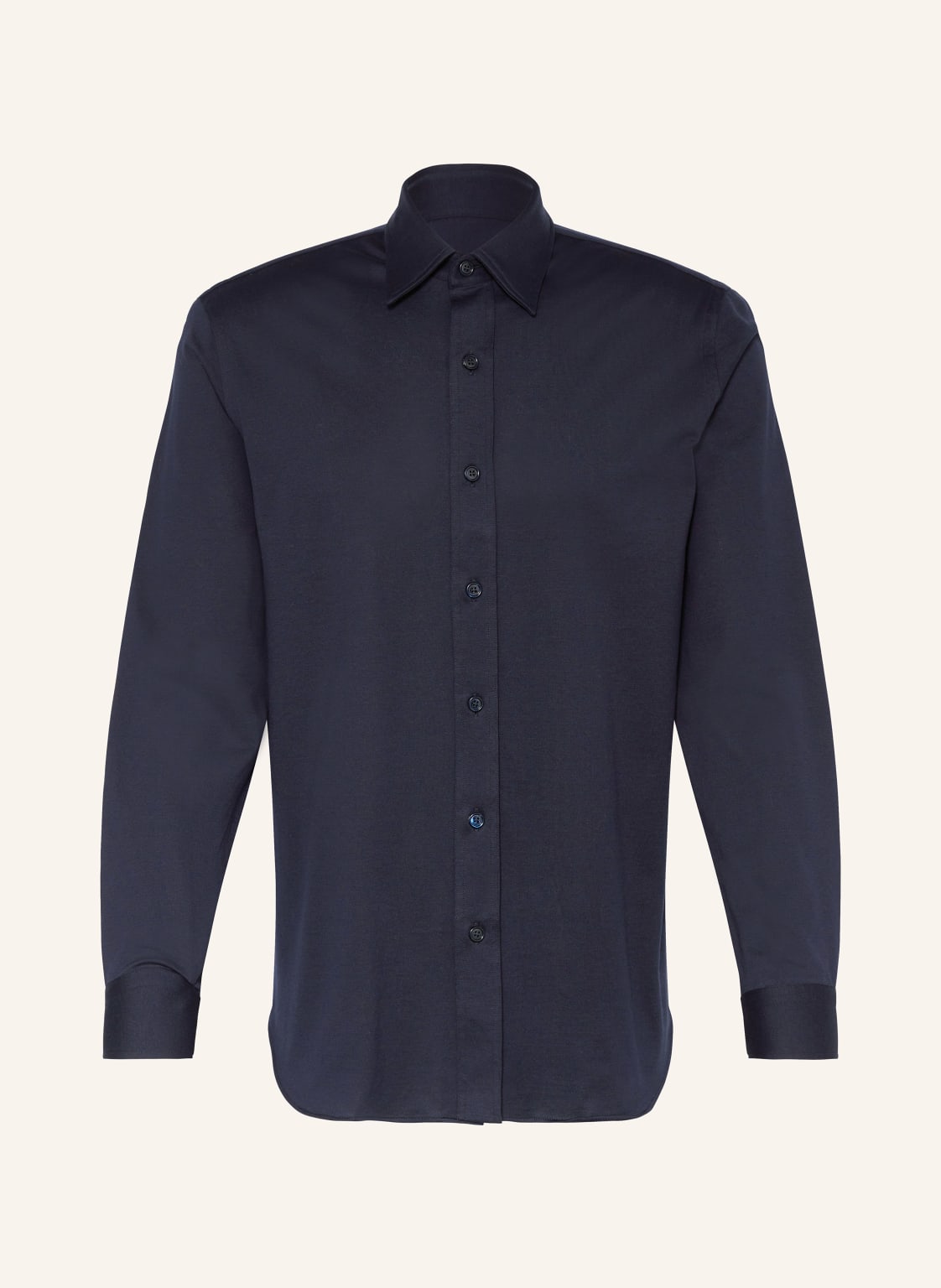 Brioni Jerseyhemd Comfort Fit blau von Brioni