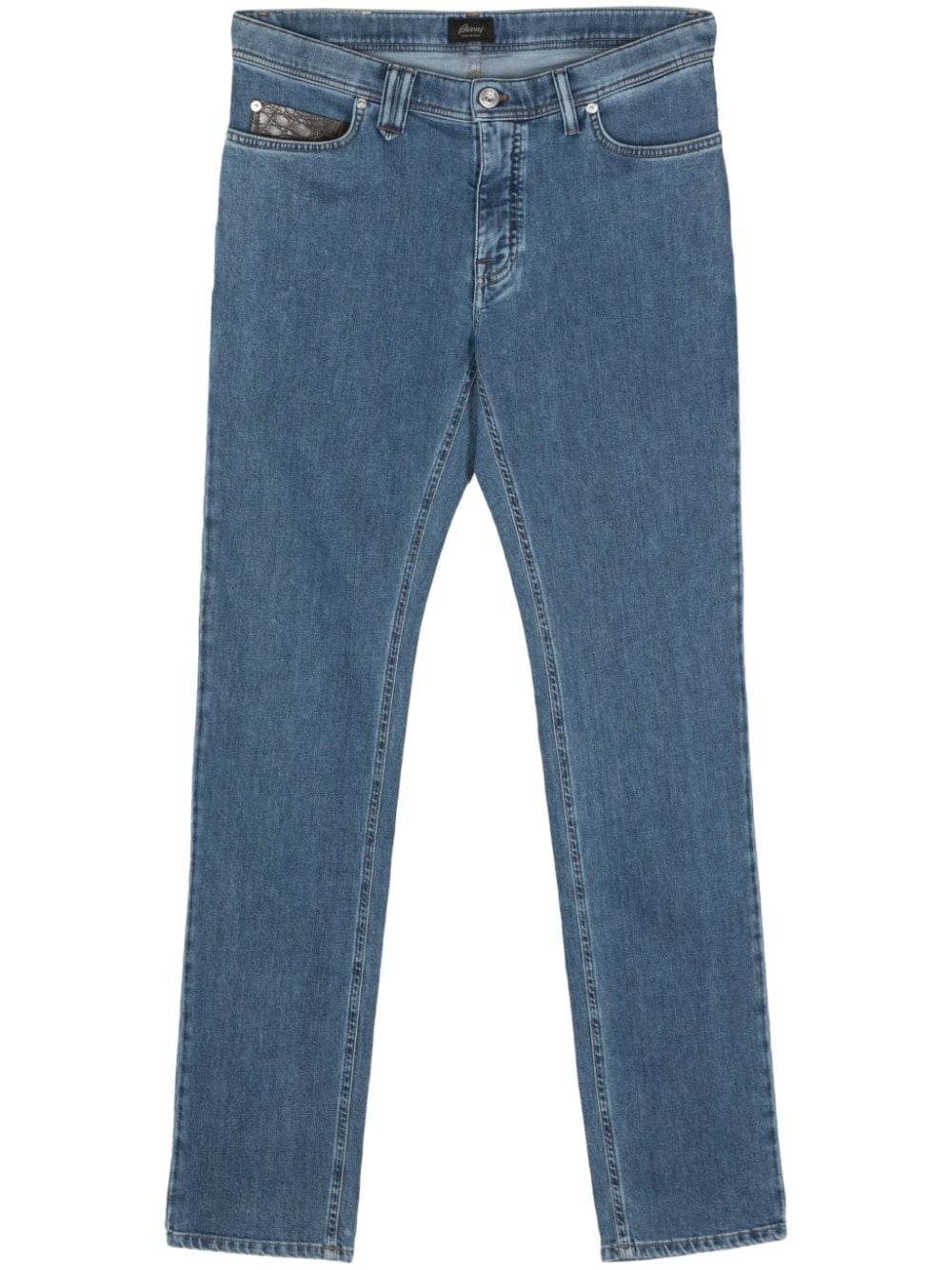 Brioni Klassische Slim-Fit-Jeans - Blau von Brioni