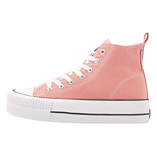 British Knights Damen Kaya MID Sneaker, PINK, 37 EU von British Knights