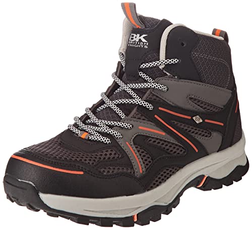 British Knights Damen Thorn MID Wanderschuh, DK Grey/Black/NEON ORANGE, 37 EU von British Knights