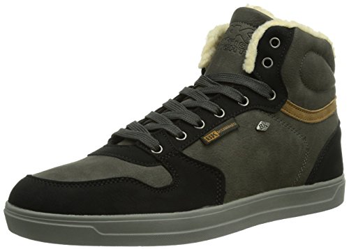 British Knights Herren Ranger Hohe Sneakers, Grau (DK Grey-Black-Cognac02) von British Knights