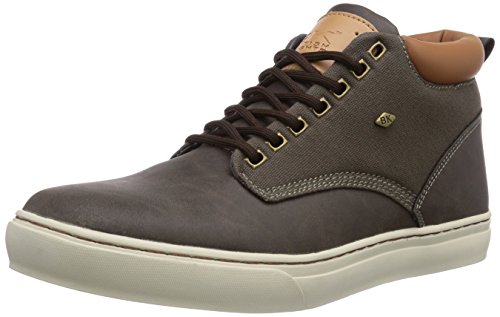 British Knights Herren Wood High-Top, Grau (Dk. Grey/Cognac 04), 46 von British Knights