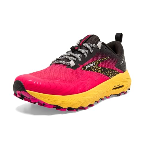 Brooks Damen Cascadia 17 Sneaker, Diva Pink Black Lemon Chrome, 39 EU von Brooks